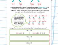 Multiples and factors explained for primary-school parents | Factors ...
