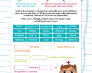Concrete Nouns And Abstract Nouns Explained For Parents What Are