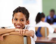 Year 3 child in classroom Year 3 child in classroom