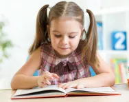 child reading book child reading book