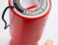 Charity collection box Charity collection box