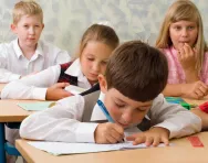 Children in a classroom