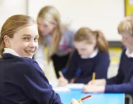 Primary children in the classroom