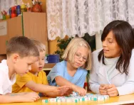 Children in a year 1 classroom