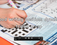 Dynamic tripod grasp explanation video