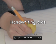 Handwriting aids for children video