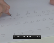 Handwriting letter families video
