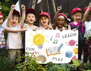 Kids at summer camp