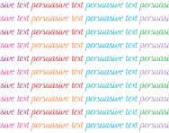 Persuasive text