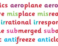 Prefixes Prefixes