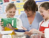 Primary-school cooking curriculum