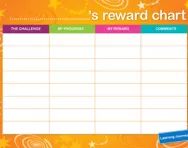 Learning Journey reward chart Learning Journey reward chart