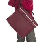 School boy with book bag