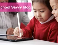 Children using AI at primary school Children using AI at primary school