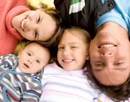 Smiling family Smiling family
