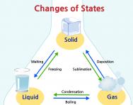 What are states of matter?