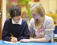 TA and pupil reading TA and pupil reading