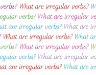 What are irregular verbs?