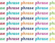 What is a phrase? What is a phrase?