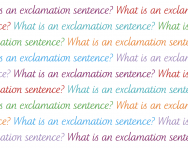 What is an exclamation sentence?
