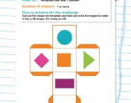 2D shapes hunt challenge