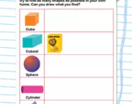 Shape spy: find 3D shapes around you