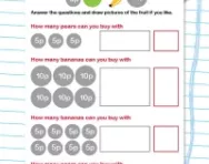 5x and 10x table practice worksheet