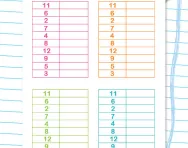 8 times table speed grids worksheet