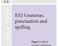 KS2 SATs Grammar, punctuation and spelling TheSchool Run practice paper A
