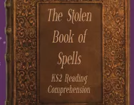 Reading comprehension pack (KS2): The Stolen Book of Spells