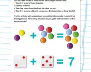 Add and subtract numbers in your head