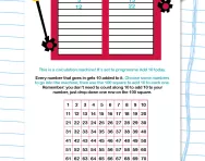Adding 10 to a number worksheet