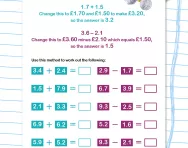 Adding and subtracting decimals worksheet