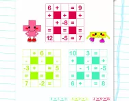Adding and subtracting negative numbers puzzle