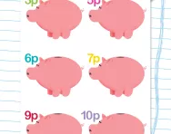 Adding numbers to 10 worksheet