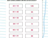Adding two-digit numbers activity