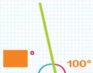 Calculating angles on a straight line tutorial