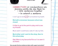 Be a connectives spy worksheet