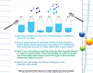 Bottle music activity
