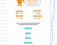 Breaking words into phonemes worksheet