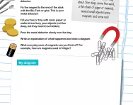 Build a metal detector and learn about magnetism