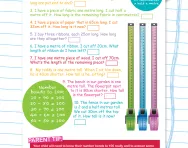 Calculating with length worksheet