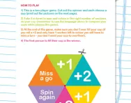 Capacity spinner game