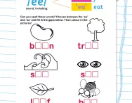 Choose ee or ea worksheet
