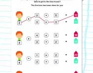 Choose the route: addition and multiplication