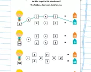 Choose the route: all four operations