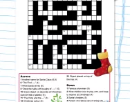 Christmas crossword puzzle