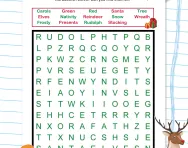Christmas KS1 wordsearch