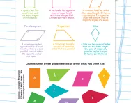 Classifying quadrilaterals worksheet