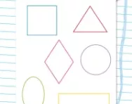 Colour the shapes worksheet